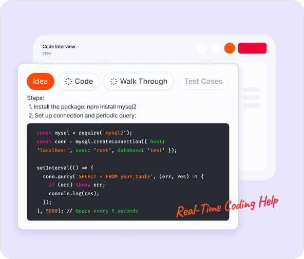 Tailored Interview Support