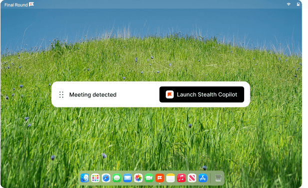 Native app — meeting detected