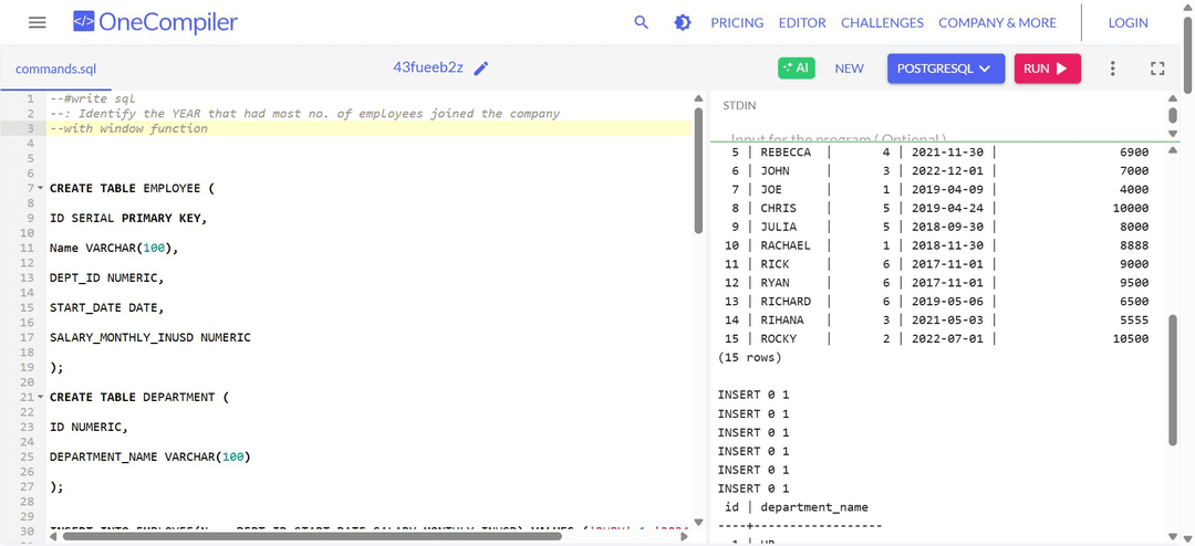 SQL